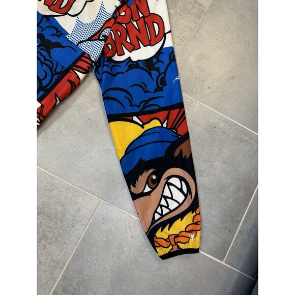 Reason Comic Book Water Resistant Windbreaker Jacket - Men’s Size Small - Picture 5 of 14